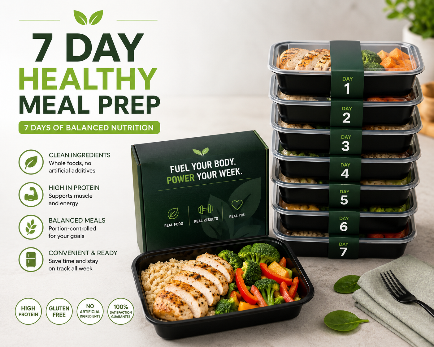 7-Day Healthy Meal Prep for Busy Families